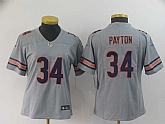 Women Nike Bears 34 Walter Payton Gray Inverted Legend Limited Jersey,baseball caps,new era cap wholesale,wholesale hats